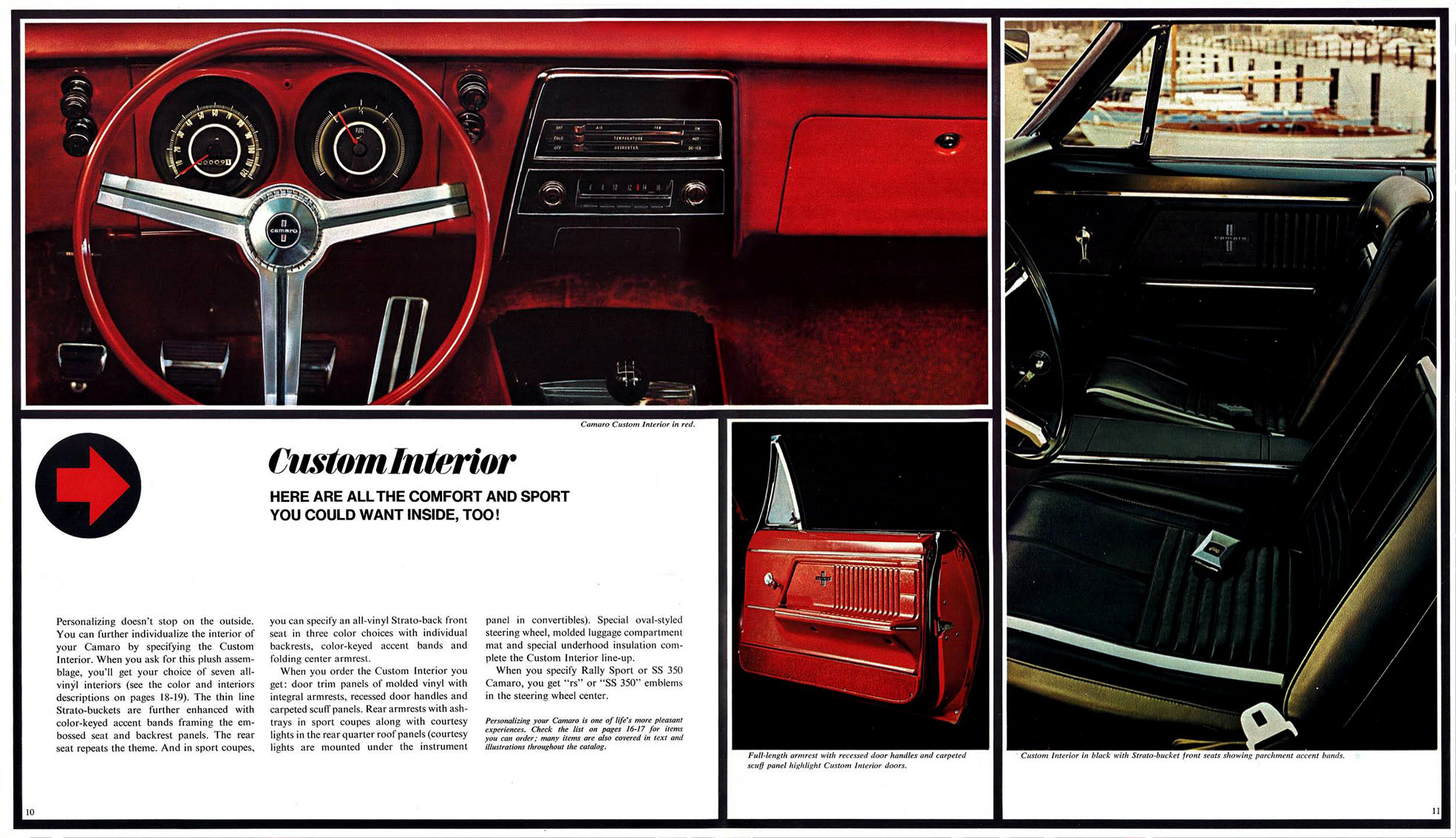 1967 Chev Camaro Brochure Page 11
